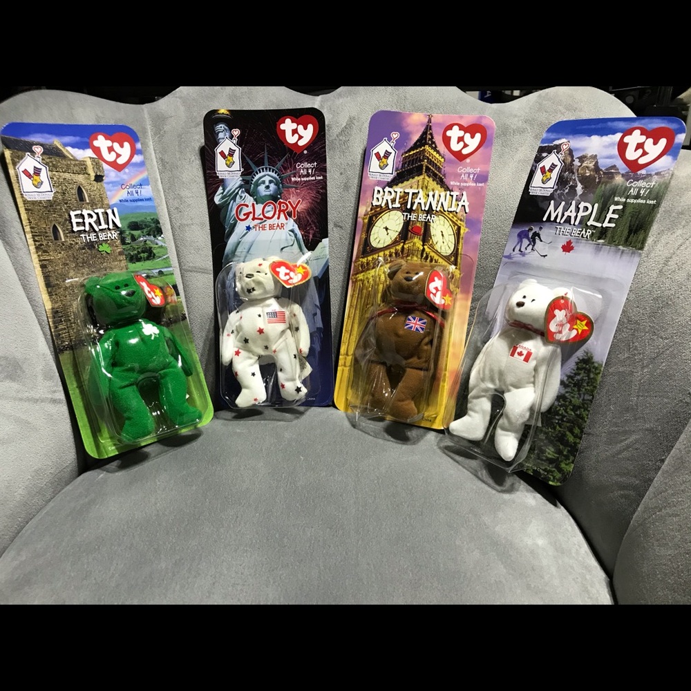 Beanie babies complete set rare 2013 error.